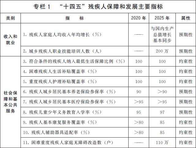 国发[2021]10号 国务院关于印发“十四五”残疾人保障和发展规划的通知