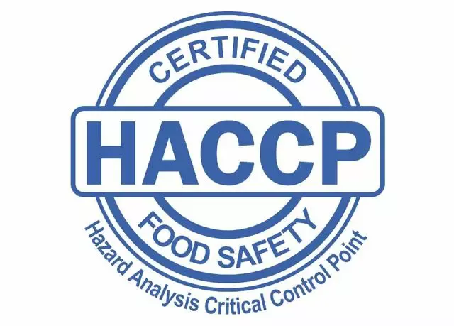 HACCP食品危害分析关键过程控制管理体系